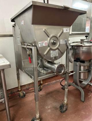 Excellent Hollymatic 175 Commercial Mixer Meat Grinder 5 HP 220v/3Ph Tested and Working!
