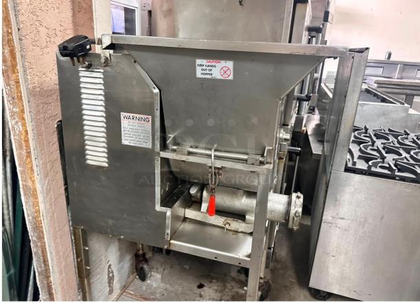 Excellent Hollymatic 175 Commercial Mixer Meat Grinder 5 HP 220v/3Ph Tested and Working! - Image 6 of 18