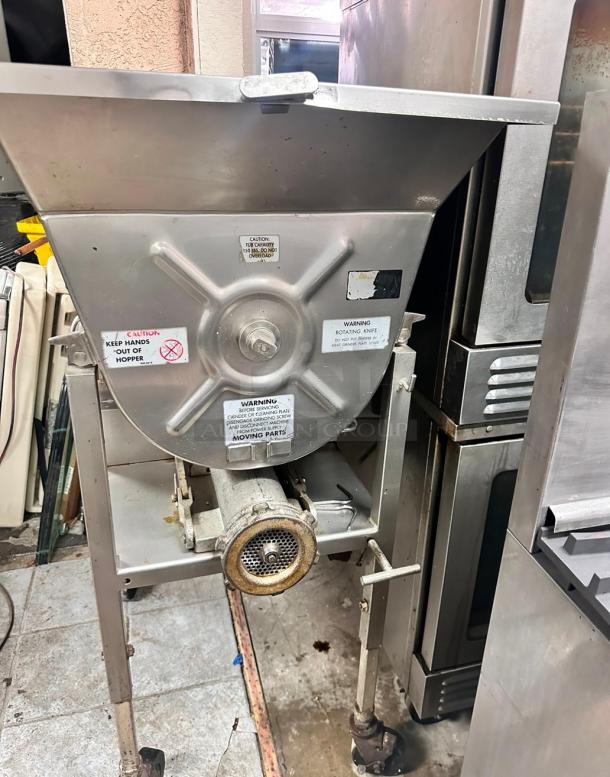Excellent Hollymatic 175 Commercial Mixer Meat Grinder 5 HP 220v/3Ph Tested and Working! - Image 15 of 18
