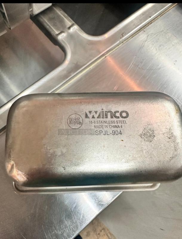 Clean Winco SPJL-904 Ninth Size Steam Pan, Stainless - Image 7 of 7