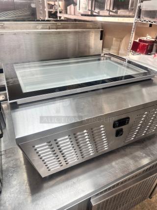 Excellent Counter Top 32" Display Ice Cream Freezer 115volt Tested and Working!