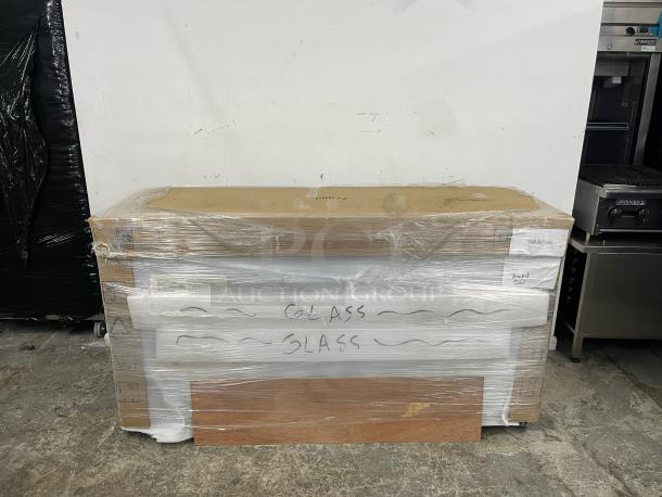 BRAND NEW DUKERS  DBB72-H3 72" Refrigerated Back Bar Cabinet w/ 3 Glass Doors, - Image 2 of 6
