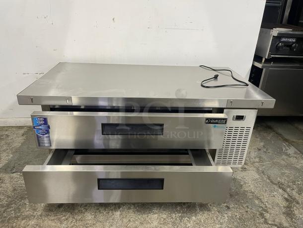 BRAND NEW DUKERS DCB52-60-D2 Chef Base Refrigerator with 2 Drawers - Image 1 of 6