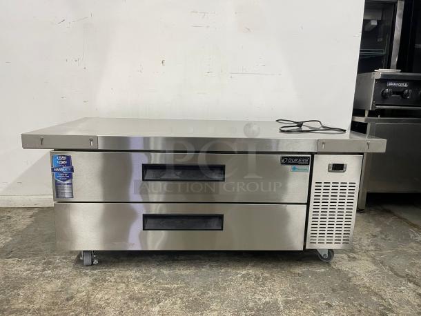 BRAND NEW DUKERS DCB52-60-D2 Chef Base Refrigerator with 2 Drawers - Image 3 of 6