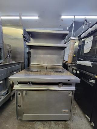 Jade Electric 2 Burner Steel Electric Oven