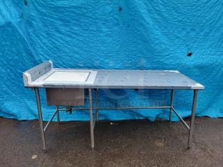 BRAND NEW AWESOME HEAVY DUTY WORK Table With Sink