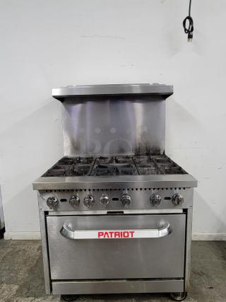PATRIOT FMGR 36NG 6-Burner Gas Range