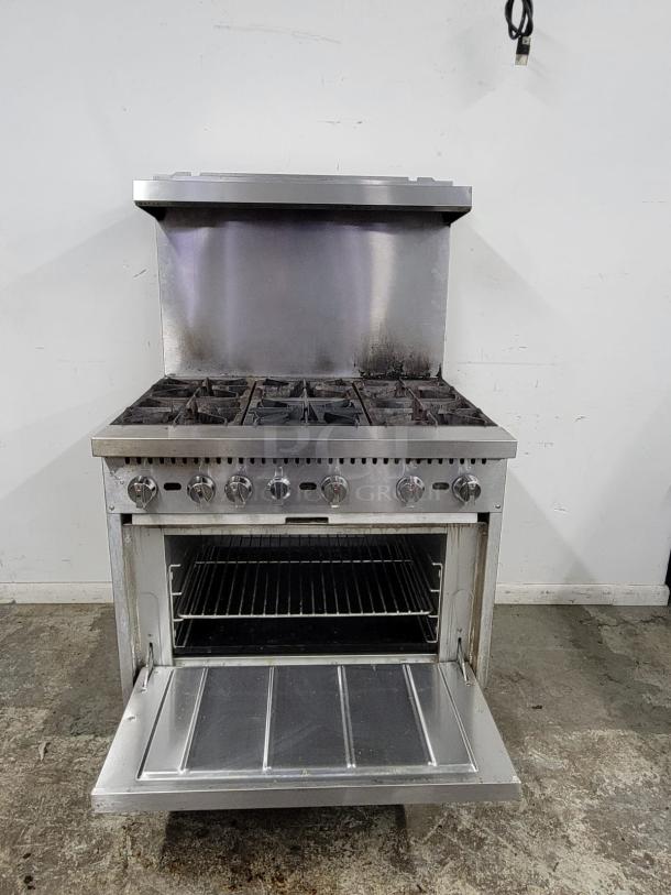 PATRIOT FMGR 36NG 6-Burner Gas Range - Image 2 of 6