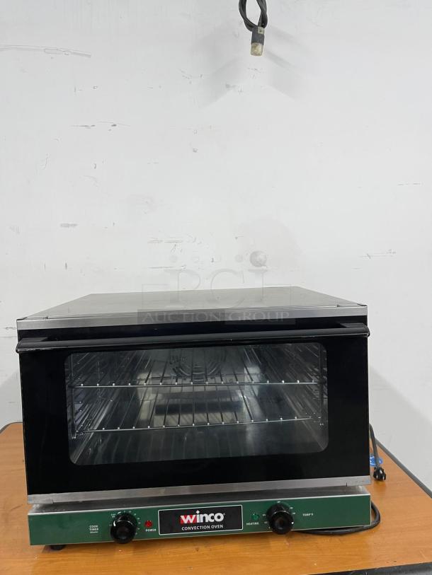 WINCO  Half-Size Countertop Convection Oven, 120v - Image 1 of 5