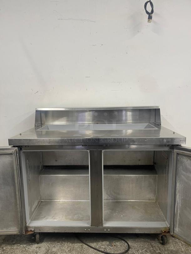 Continental SW48N12C-FB 48" Sandwich/Salad Prep Table w/ Refrigerated Base, 115v - Image 2 of 6