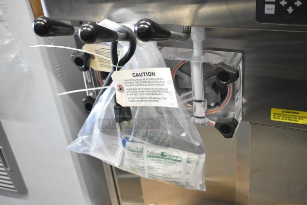 BRAND NEW! 2023 Stoelting F131-38I2 Stainless Steel Commercial Countertop 2 Flavor w/ Twist Soft Serve Ice Cream Machine. 208-240 Volts, 1 Phase. - Image 5 of 11