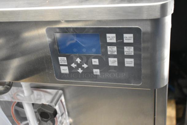 BRAND NEW! 2023 Stoelting F131-38I2 Stainless Steel Commercial Countertop 2 Flavor w/ Twist Soft Serve Ice Cream Machine. 208-240 Volts, 1 Phase. - Image 6 of 11