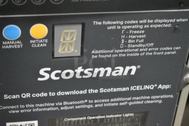 BRAND NEW SCRATCH AND DENT! 2024 Scotsman MC1030MA-32A Stainless Steel Commercial Medium Cube Ice Machine. 208/230 Volts, 1 Phase. - Image 3 of 4