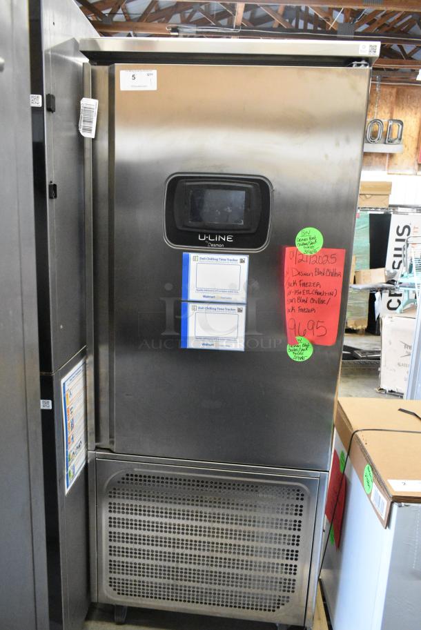 2023 Desmon GBF-15+ETL Stainless Steel Commercial Blast Chiller Shock Freezer w/ 4 Probes on Commercial Casters. - Image 2 of 7