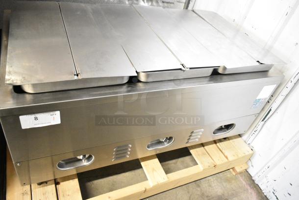 Stainless Steel Commercial Electric Powered 3 Bay Steam Table. 250 Volts, 1 Phase. - Image 1 of 11