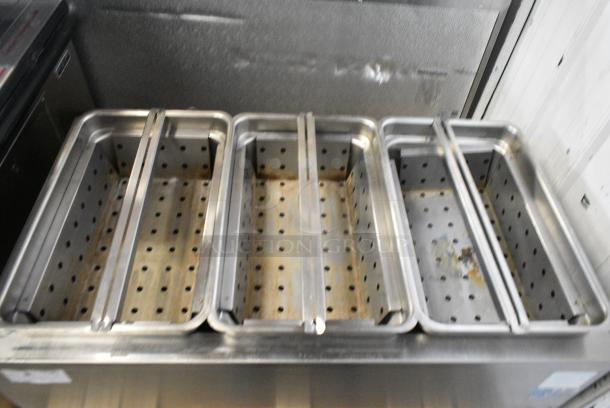 Stainless Steel Commercial Electric Powered 3 Bay Steam Table. 250 Volts, 1 Phase. - Image 6 of 11