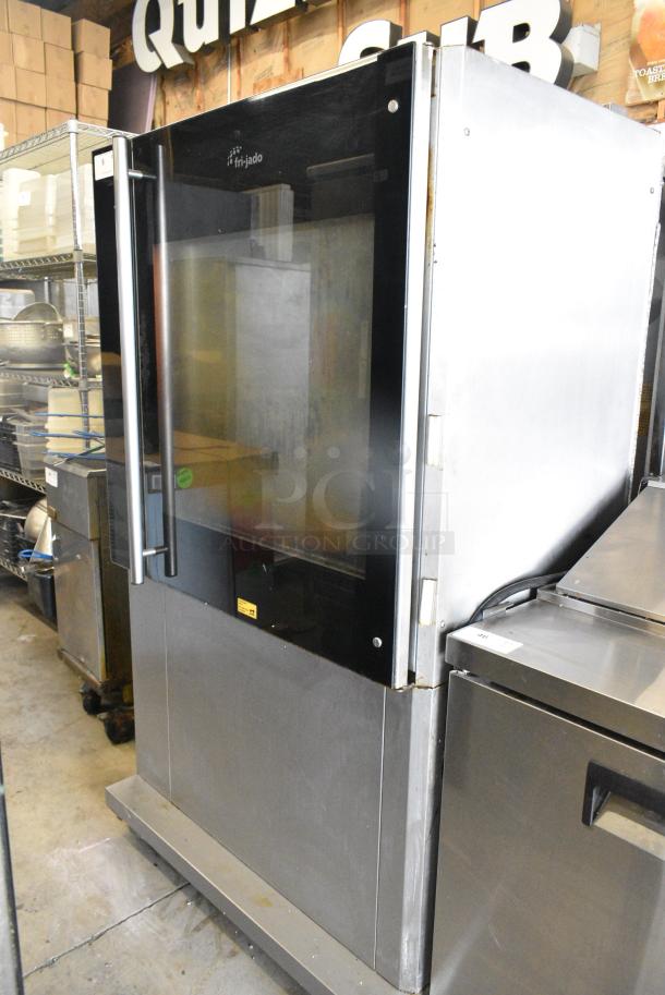 Fri-jado TDR7-P Stainless Steel Commercial Electric Powered Rotisserie Oven on Commercial Casters. 208 Volts, 3 Phase. - Image 4 of 7