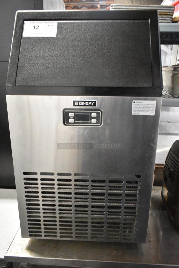 Euhomy IM-02 Stainless Steel Commercial Undercounter Self Contained Ice Machine. 115 Volts, 1 Phase. - Image 1 of 8