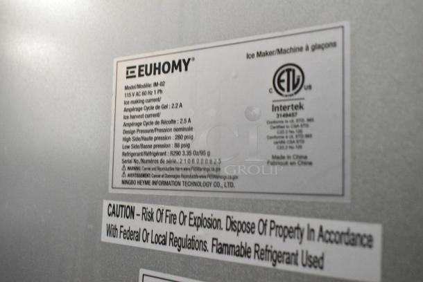 Euhomy IM-02 Stainless Steel Commercial Undercounter Self Contained Ice Machine. 115 Volts, 1 Phase. - Image 8 of 8