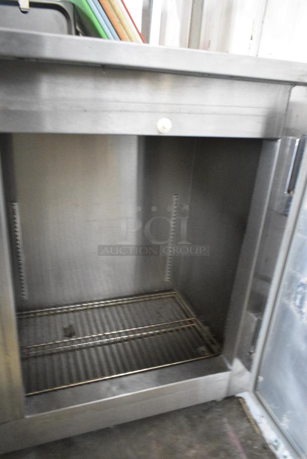 Leader LB72 Stainless Steel Commercial 3 Door Undercounter Cooler. 115 Volts, 1 Phase. Tested and Working! - Image 5 of 7