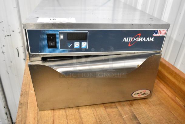 2018 Alto Shaam 500-1DN Halo Heat Stainless Steel Commercial Single Drawer Warming Drawer. 120 Volts, 1 Phase. Tested and Working! - Image 1 of 7