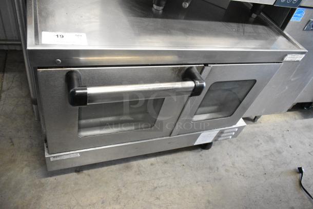 Southbend TVGS/12SC Stainless Steel Commercial Natural Gas Powered Convection Oven w/ View Through Doors, Metal Oven Racks and Thermostatic Controls on Commercial Casters. - Image 2 of 8