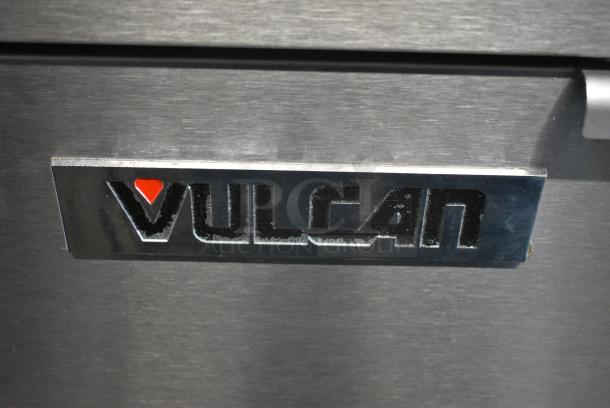 Vulcan 1VEG35M-1 Stainless Steel Commercial Floor Style Natural Gas Powered Deep Fat Fryer w/ 2 Metal Fry Baskets. 70,000 BTU. - Image 2 of 6