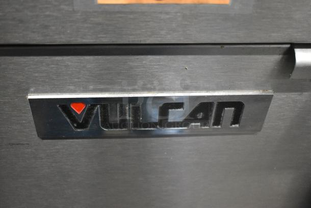 Vulcan 1VEG35M-1 Stainless Steel Commercial Floor Style Natural Gas Powered Deep Fat Fryer w/ 2 Metal Fry Baskets. 70,000 BTU. - Image 2 of 6