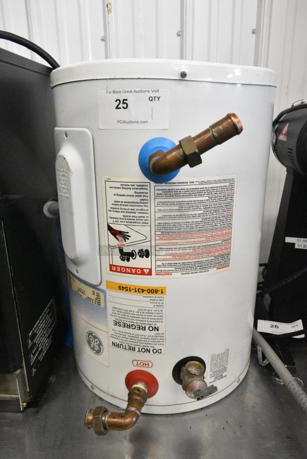 General Electric GE10P06SAG Metal Water Heater. - Image 1 of 5