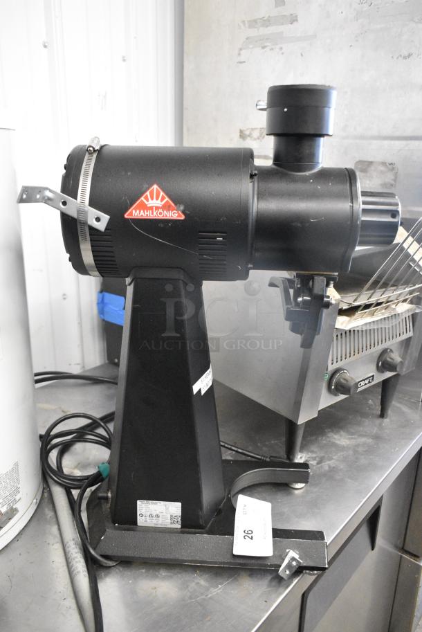 2021 Mahlkonig EK43 Metal Commercial Countertop Espresso Bean Grinder. Hopper Is Broken; See Pictures. 100-120 Volts, 1 Phase. Tested and Working! - Image 1 of 10