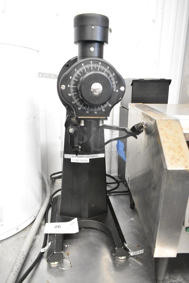 2021 Mahlkonig EK43 Metal Commercial Countertop Espresso Bean Grinder. Hopper Is Broken; See Pictures. 100-120 Volts, 1 Phase. Tested and Working! - Image 2 of 10