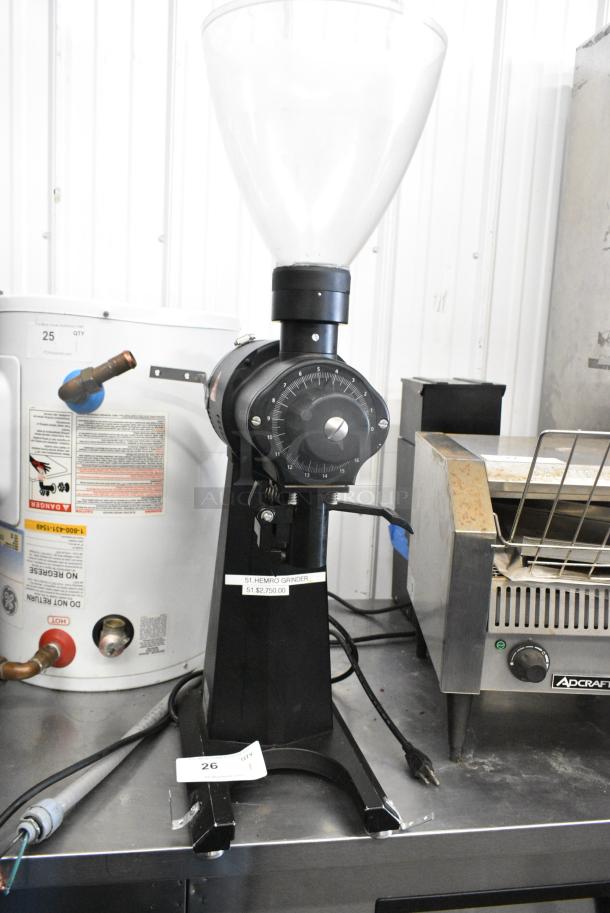 2021 Mahlkonig EK43 Metal Commercial Countertop Espresso Bean Grinder. Hopper Is Broken; See Pictures. 100-120 Volts, 1 Phase. Tested and Working! - Image 5 of 10