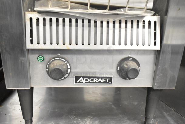 Adcraft CYT-120 Stainless Steel Commercial Countertop Electric Powered Conveyor Toaster Oven. 120 Volts, 1 Phase. Tested and Gets Warm But Parts Do Not Move - Image 3 of 6