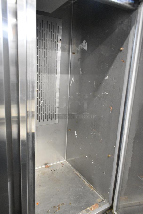 Avantco 178SS2FHC Stainless Steel Commercial 2 Door Reach In Freezer on Commercial Casters. 115 Volts, 1 Phase. Tested and Working! - Image 7 of 9