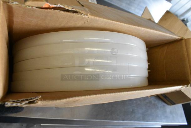 3 Various Items Including Clear Poly 1/3 Size Drop In Bin Lids, 2 Round Poly Lids. 3 Times Your Bid! - Image 4 of 7