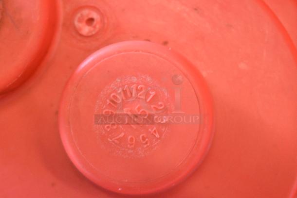 Chef Master Red Poly Lettuce Spinner Salad Spinner. - Image 4 of 5