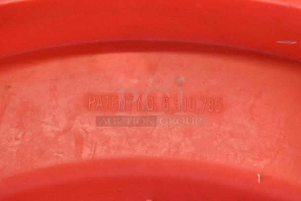 Chef Master Red Poly Lettuce Spinner Salad Spinner. - Image 5 of 5