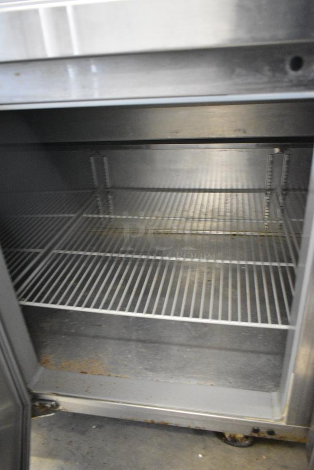 Continental PA93N Stainless Steel Commercial Pizza Prep Table on Commercial Casters. 115 Volts, 1 Phase. Tested and Working! - Image 6 of 12