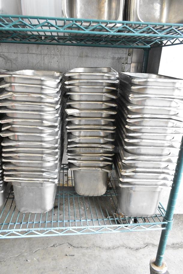 112 Various Stainless Steel Drop In Bins Including Half Size, 1/3 Size and 1/6 Size. 112 Times Your Bid! - Image 4 of 5