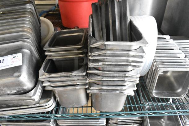 80 Various Items Including Stainless Steel Drop In Bins and Lids. 80 Times Your Bid! - Image 3 of 4