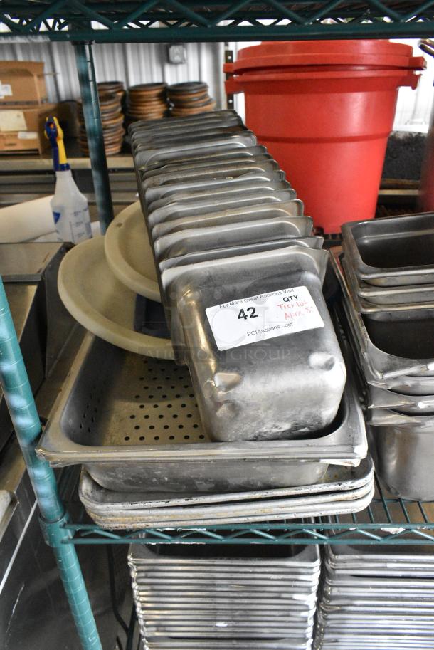 80 Various Items Including Stainless Steel Drop In Bins and Lids. 80 Times Your Bid! - Image 4 of 4
