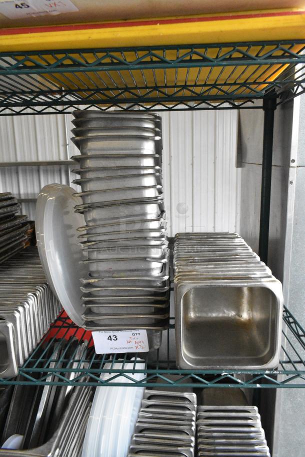 80 Various Items Including Stainless Steel Drop In Bins and Metal Baking Pans. 80 Times Your Bid! - Image 2 of 4