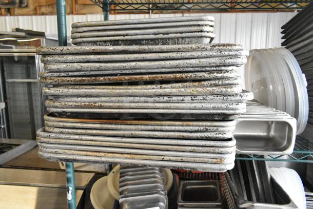 80 Various Items Including Stainless Steel Drop In Bins and Metal Baking Pans. 80 Times Your Bid! - Image 4 of 4