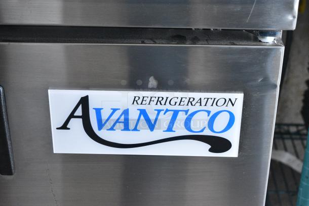 2022 Avantco 178APT71HC Stainless Steel Commercial Sandwich Salad Prep Table Bain Marie Mega Top on Commercial Casters. 115 Volts, 1 Phase. Tested and Working! - Image 2 of 11
