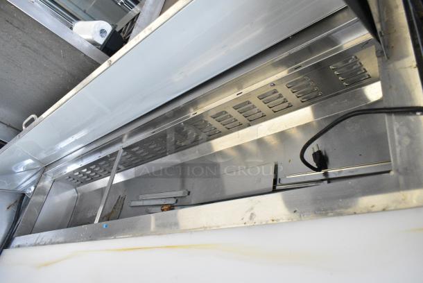 2022 Avantco 178APT71HC Stainless Steel Commercial Sandwich Salad Prep Table Bain Marie Mega Top on Commercial Casters. 115 Volts, 1 Phase. Tested and Working! - Image 5 of 11