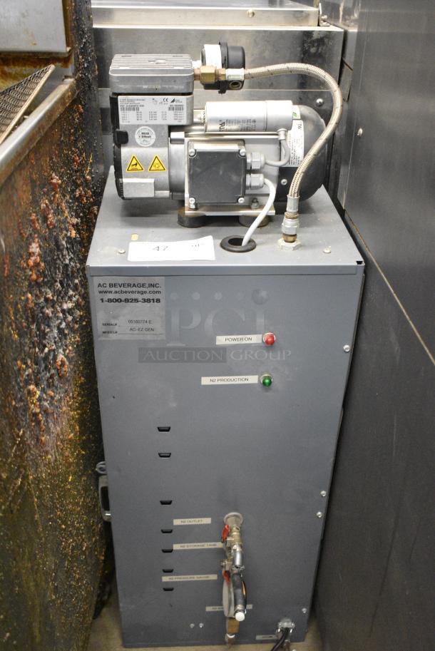 AC Beverage AC-EZ GEN Metal Nitrogen Generator. - Image 1 of 6