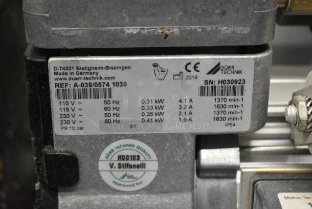 AC Beverage AC-EZ GEN Metal Nitrogen Generator. - Image 4 of 6