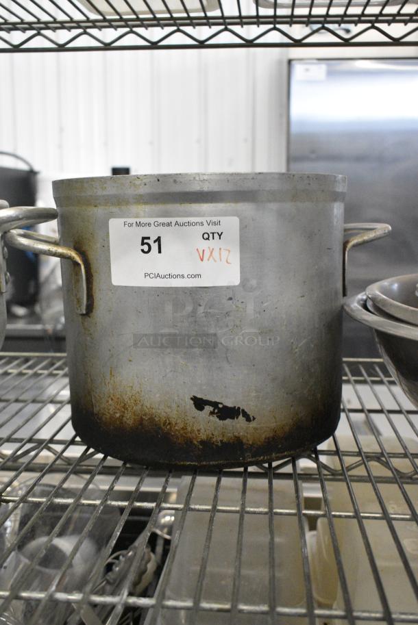 12 Various Items Including Metal Bowls, Stock Pot, China Cap Strainer and Colander. 12 Times Your Bid! - Image 3 of 5