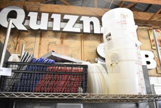 ALL ONE MONEY! Tier Lot of Various Items Including Poly Bins and Poly Lids