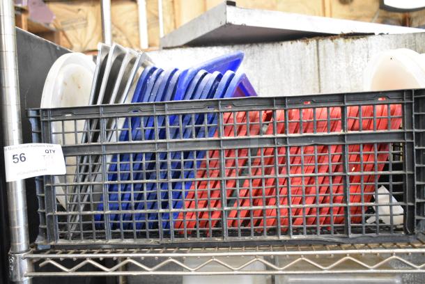 ALL ONE MONEY! Tier Lot of Various Items Including Poly Bins and Poly Lids - Image 3 of 3